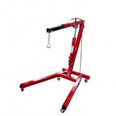 Guincho hidr�ulico dobr�vel 2T com prolongador rodagem de ferro