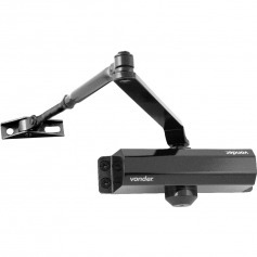 Mola a�rea para porta pot�ncia 2 preto