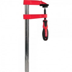 Grampo tipo sargento 300 mm x 80 mm com ranhuras