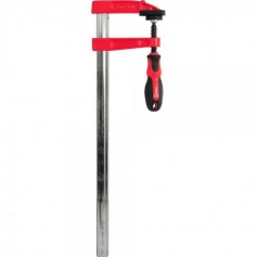 Grampo tipo sargento 400 mm x 80 mm com ranhuras