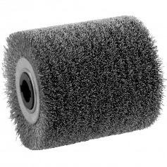 Roda escova de a�o inox para remo��o 19 x 100 mm