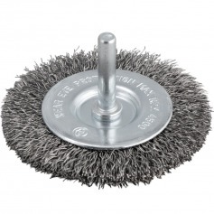Escova de a�o inox circular ondulada 3