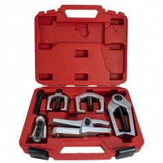 Jogo de extratores de terminais de dire��o e piv�s 6 pe�as