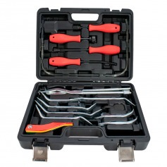 Jogo de ferramentas para instala��o e remo��o da mola do freio 14 pe�as