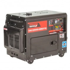 Gerador de energia 6,5 Kva a diesel partida el�trica trif�sico 220V - DG 6500-BSDT2