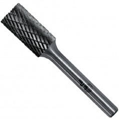 Lima rotativa endurecida cil�ndrica reta 10 x 20 mm haste 6 mm - 23.212