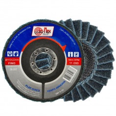 Disco de lixa flap disc manta abrasiva 4.1/2