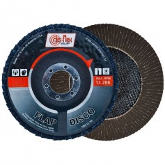 Disco de lixa flap-disc c�nico 4.1/2