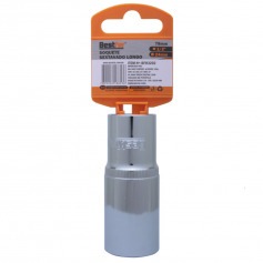 Soquete sextavado longo 24 mm com encaixe de 1/2