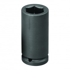 Soquete sextavado de impacto longo 13 mm encaixe 1/2
