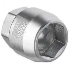 Soquete sextavado 24 mm para porca da polia de alternadores Bosch - 108008