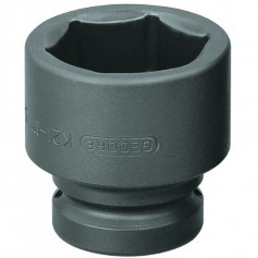 Soquete sextavado de impacto 24 mm encaixe 1 Soquete sextavado de impacto 24 mm encaixe 1