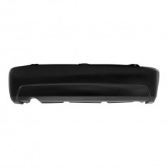 Para-choque Celta 2007 a 2015 traseiro preto liso - 1744