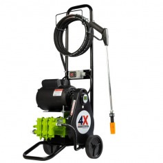 Lavadora alta vaz�o 2 hp 1020 L/H 600 libras com carrinho e mangueira JHF 4X - MB0176