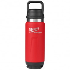Garrafa t�rmica com isolamento a v�cuo 700ml Vermelho - PACKOUT