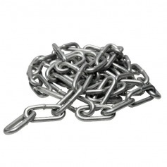 Corrente soldada galvanizada 6 mm saco 25kg 37,1 m - ST021 Corrente soldada galvanizada 6 mm saco 25kg 37,1 m - ST021
