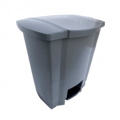 Lixeira plástica 50 litros com pedal Lixeira plástica 50 litros com pedal