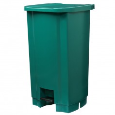 Lixeira plástica 100 litros com pedal Lixeira plástica 100 litros com pedal
