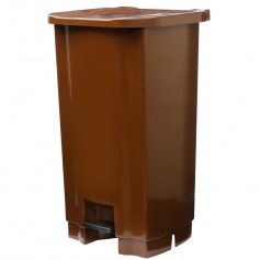 Lixeira plástica 100 litros com pedal Lixeira plástica 100 litros com pedal