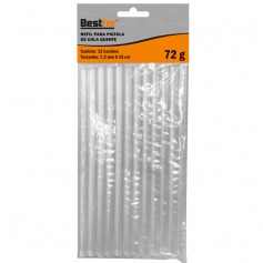 Bast�o de cola quente 7,2 x 150 mm 12 pe�as - BFH1116