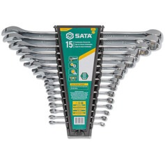 Jogo de chave combinada 6 a 32 mm aço cromo vanádio com 15 peças - ST08002G Jogo de chave combinada 6 a 32 mm aço cromo vanádio com 15 peças - ST08002G
