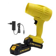 Soprador  de ar a bateria 21V com 2 baterias - BOM-9725