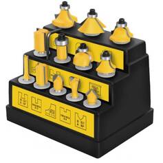 Jogo de fresas para madeira 1/4