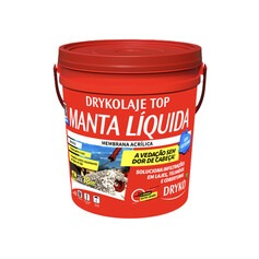 Manta l�quida impermeabilizante para lajes 4kg - DRYKOLAJE TOP