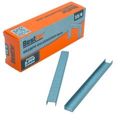 Grampo para grampeador manual 10,5 x 6 mm 13/6 com 5000 pe�as - BFH3694