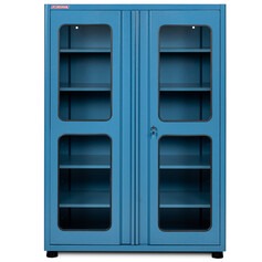 Arm�rio para ferramentas com 5 prateleiras e visor de vidro - NA-8