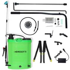 Pulverizador costal a bateria 12V e manual 20L com 3 bicos - MPB 20L