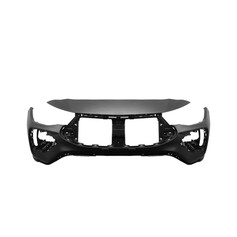 Para-choque Pulse 2021 a 2024 dianteiro preto liso - 3367