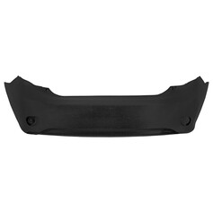 Para-choque Corolla 2008 a 2011 traseiro preto liso - 7010