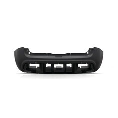 Para-choque Uno Way 2014 a 2021 traseiro preto liso com furo para furo - 3466 Para-choque Uno Way 2014 a 2021 traseiro preto liso com furo para furo - 3466