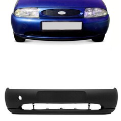 Para-choque Fiesta Courier 1996 a 1999 dianteiro preto - 2562