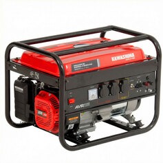 Gerador de energia 3 Kva a gasolina partida manual com AVR bivolt - GGN 3100