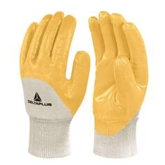 Luva de algod�o revestimento nitr�lico tamanho G 