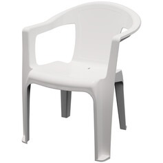 Cadeira pl�stica com bra�os - Sonho Verde