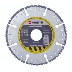 Disco diamantado segmentado 115 mm multimaterial - Construction