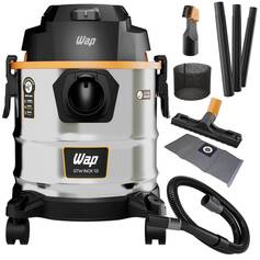 Aspirador de p� e l�quido 1600W 12 litros com fun��o soprador - GTW INOX 12i