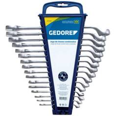 Jogo de chave combinada 1/4 a 1.1/4