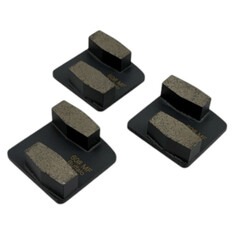 Conjunto abrasivo #60 m�dio para Politriz BF 2800 3 pe�as