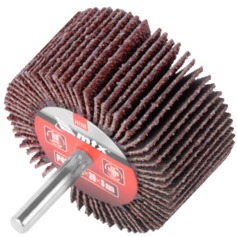 Roda de lixa 60 x 30 mm com haste - 741209