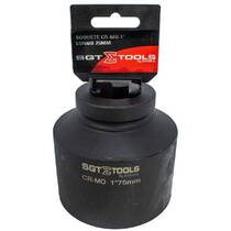 Soquete sextavado de impacto longo 75 mm encaixe 1