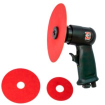 Lixadeira pneum�tica de alta rota��o com 3 discos - SGT-0362B