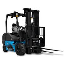 Empilhadeira el�trica contrabalan�ada 2500Kg 4800mm com bateria l�tio 80V 350A trif�sica 220V - PC25