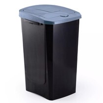 Lixeira plastica push click 30 litros com tampa Ecofácil - 5072 Lixeira plastica push click 30 litros com tampa Ecofácil - 5072