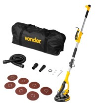 Lixadeira de parede e teto com luz led 225 mm 800 watts - LPV 800 Lixadeira de parede e teto com luz led 225 mm 800 watts - LPV 800