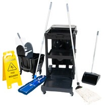 Kit para limpeza profissional n� 3 preto - NYKT03