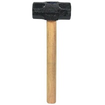 Marreta oitavada 1 kg com cabo de madeira encerado - 99.101